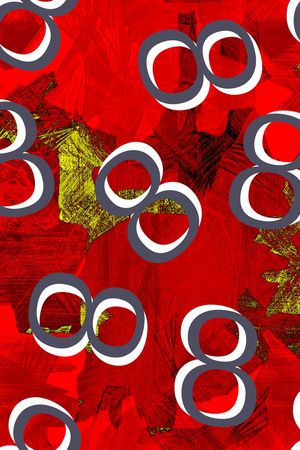 抽象印花华亿平台图片