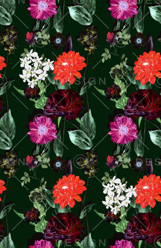 绿植树叶印花华亿平台图片