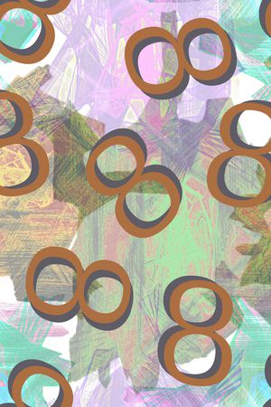 抽象印花华亿平台图片