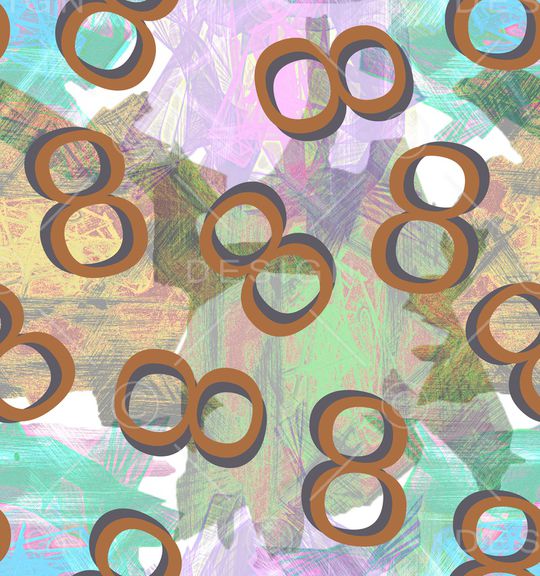 抽象印花华亿平台图片