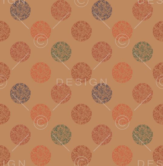 中国风定位花印花华亿平台图片