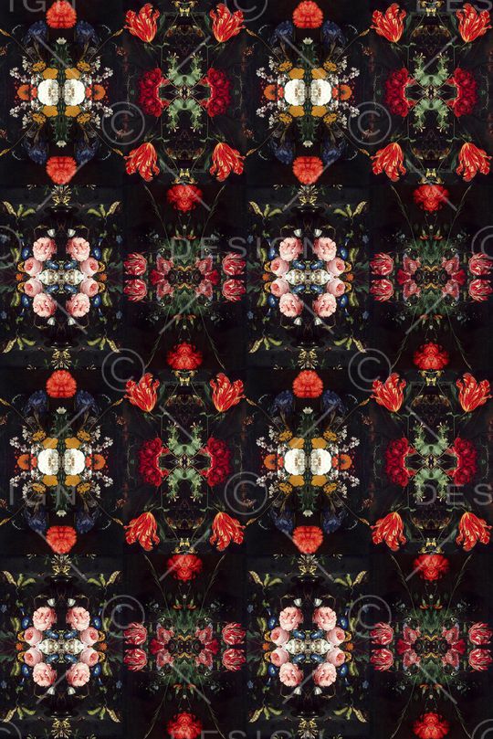 抽象印花华亿平台图片