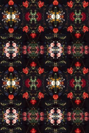 抽象印花华亿平台图片