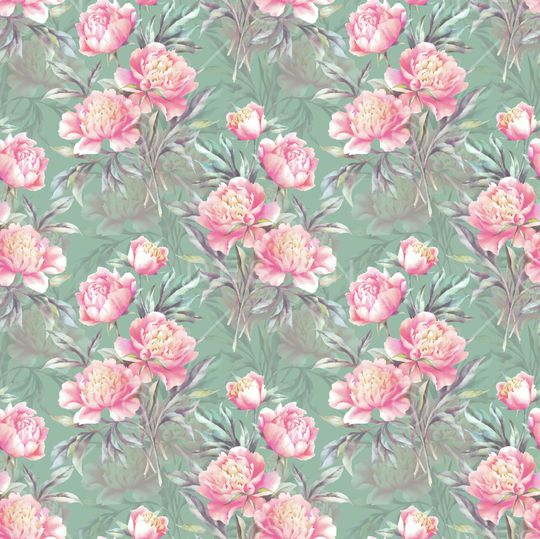 绿植树叶印花华亿平台图片