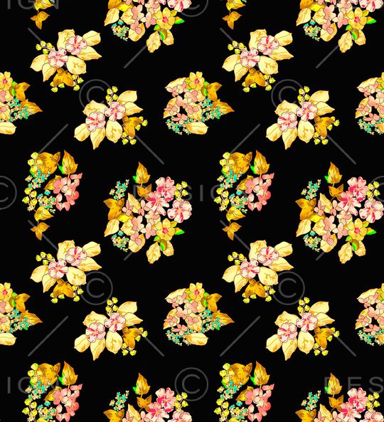 绿植树叶印花华亿平台图片