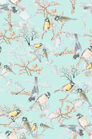 鸟印花华亿平台图片