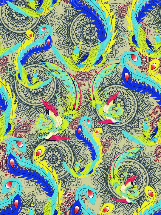 时尚印花华亿平台图片