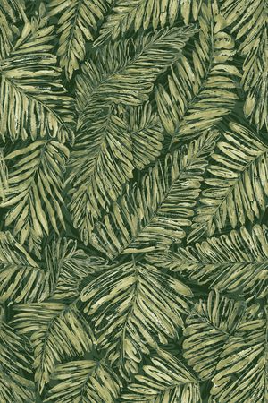 绿植树叶印花华亿平台图片