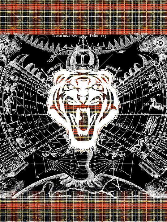 动物头印花华亿平台图片