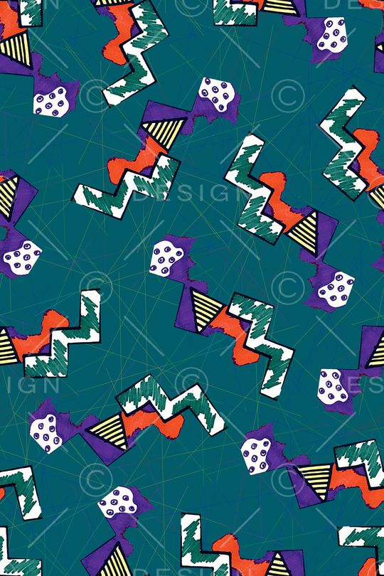 抽象印花华亿平台图片