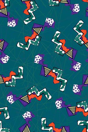 抽象印花华亿平台图片