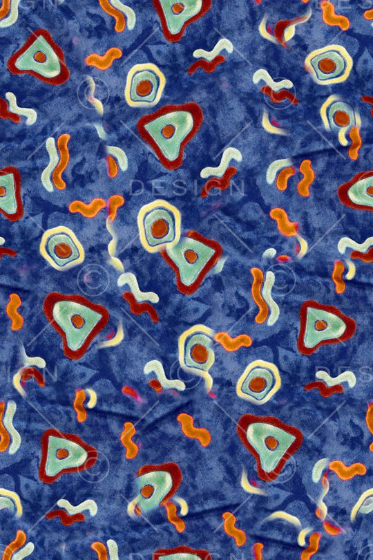 抽象印花华亿平台图片