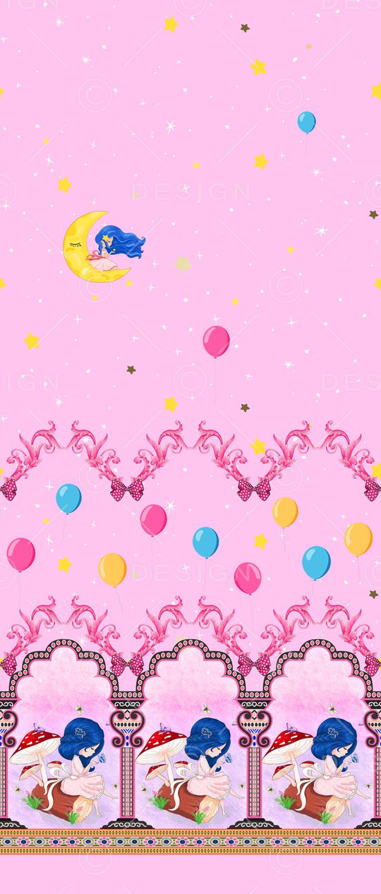 卡通印花华亿平台图片