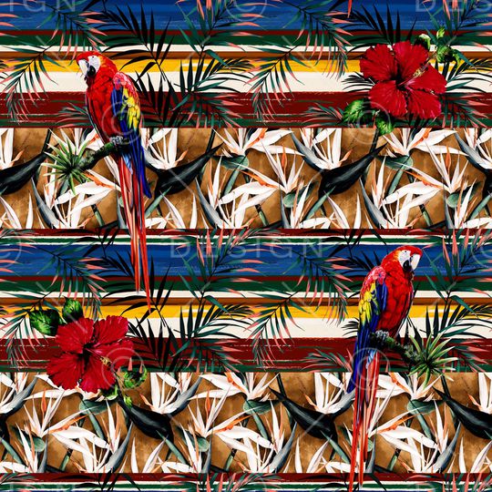 木槿花印花华亿平台图片