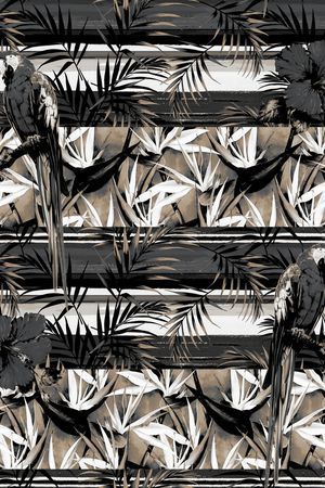 木槿花印花华亿平台图片