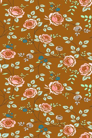 复古印花华亿平台图片