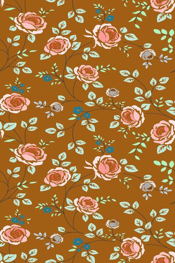 复古印花华亿平台图片