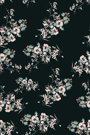 复古印花华亿平台图片