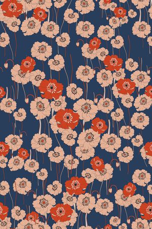 复古印花华亿平台图片