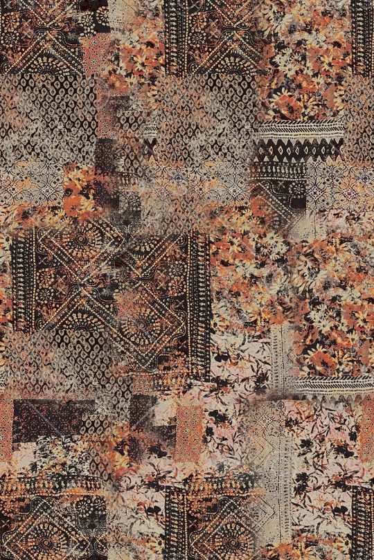 复古印花华亿平台图片