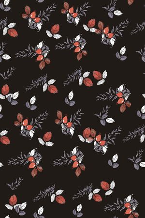 小碎花印花华亿平台图片