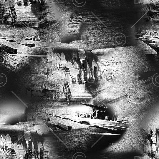 黑白华亿平台印花华亿平台图片