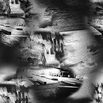 黑白华亿平台印花华亿平台图片