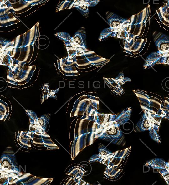 花鸟印花华亿平台图片