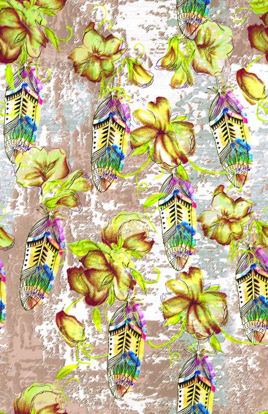 时尚印花华亿平台图片