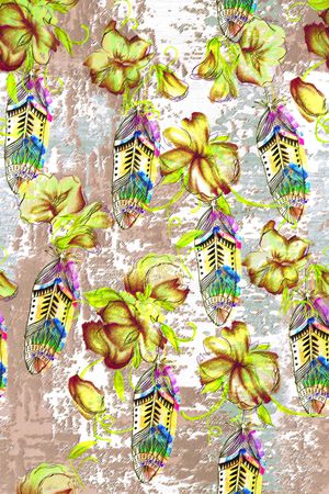 时尚印花华亿平台图片