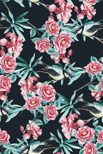 水彩印花华亿平台图片