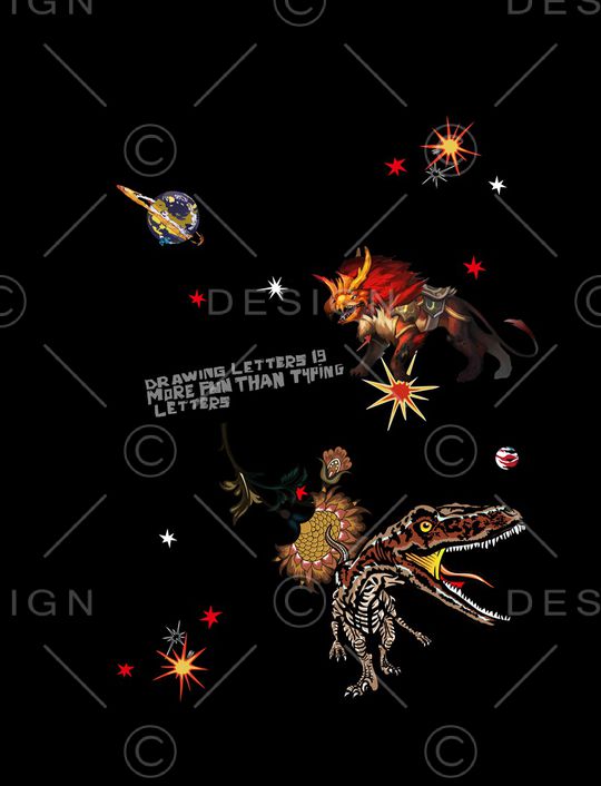 恐龙印花华亿平台图片