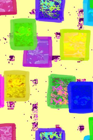 条纹印花华亿平台图片