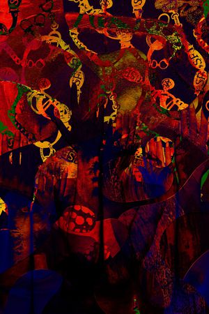 定位花印花华亿平台图片