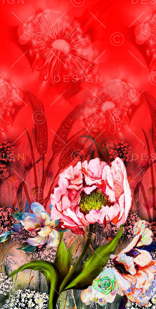 定位花印花华亿平台图片