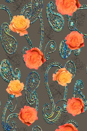 大牌风印花华亿平台图片