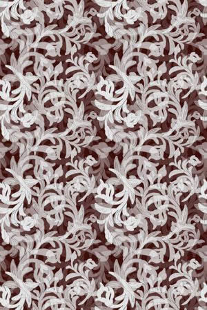 卷草印花华亿平台图片