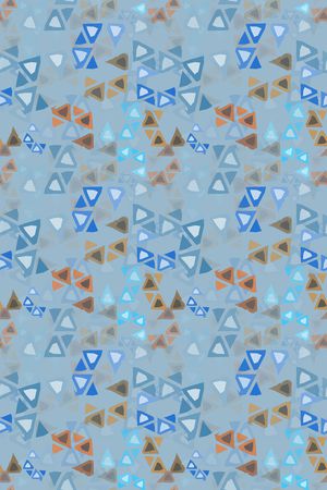 三角形印花华亿平台图片