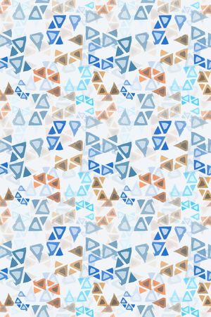 三角形印花华亿平台图片