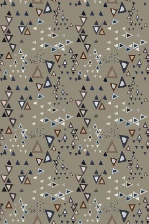 三角形印花华亿平台图片