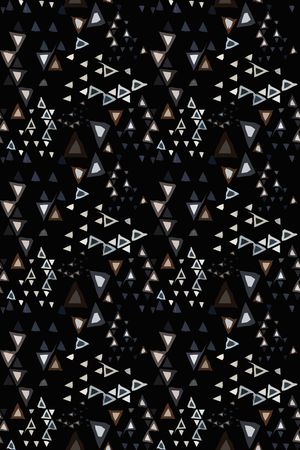 三角形印花华亿平台图片