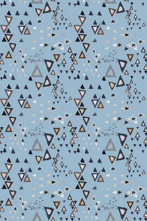 三角形印花华亿平台图片