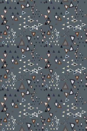 三角形印花华亿平台图片