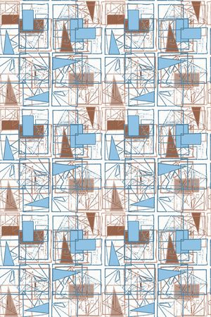 三角形印花华亿平台图片