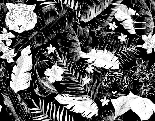 热带华亿平台印花华亿平台图片