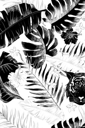 热带华亿平台印花华亿平台图片