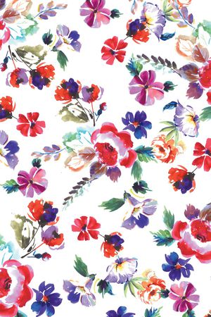 水彩印花华亿平台图片