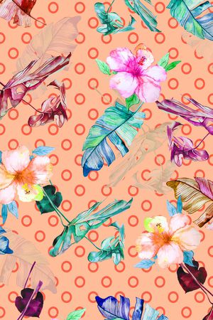 几何印花华亿平台图片