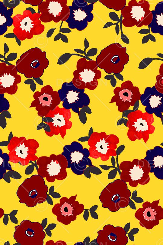 春夏华亿平台印花华亿平台图片