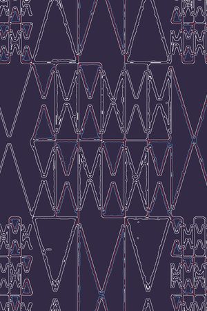 几何印花华亿平台图片